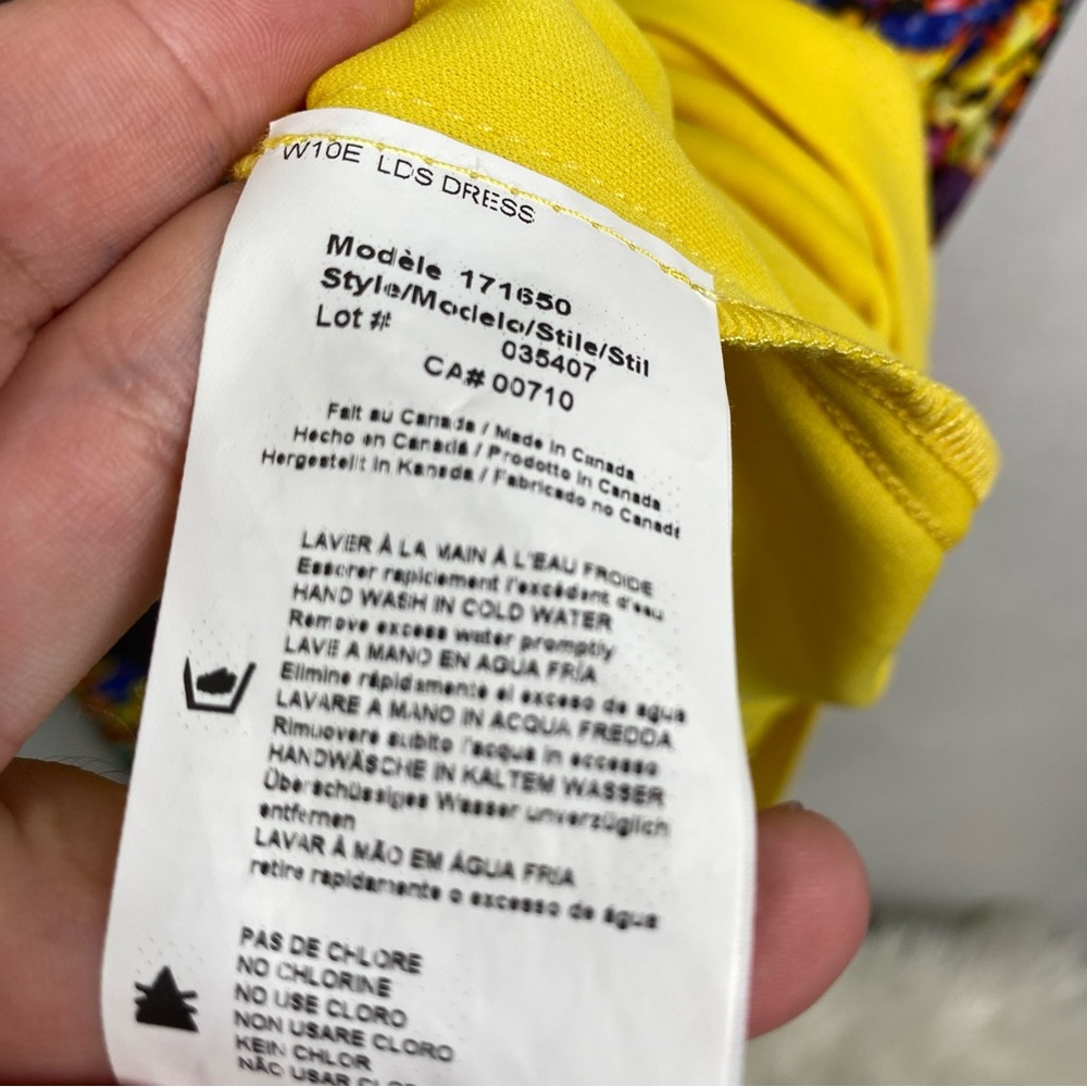 Joseph Ribkoff Multicolor Patterned Dress - Picture 10 of 11